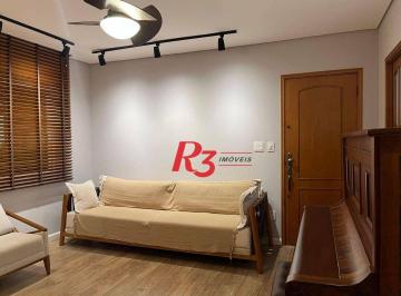 48183da67fc73f236a1012d00d71df02f6a1ca7b · Apartamento à venda, 80 m² por R$ 530.000,00 - Embaré - Santos/SP