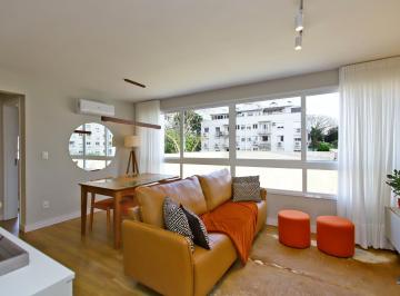 Apartamento · 54m² · 1 Quarto · 1 Vaga · Apartamento 1 dormitório, 54 metros privativos, mobiliado, elevadores