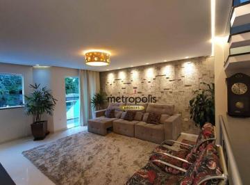 Sala · Sobrado com 3 dormitórios à venda, 195 m² por R$ 1.545.000,00 - Vila Assunção - Santo André/SP