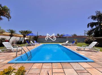 Casa · 1200m² · 5 Quartos · Casa para locação anual a 350m da praia no Jardim Indaiá