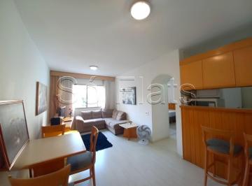 Apartamento · 42m² · 1 Quarto · 1 Vaga · Apartamento em Indianópolis, São Paulo/SP de 42m² 1 quartos para locação R$ 5.290,00/mes