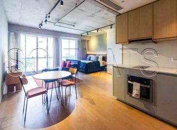 Apartamento · 60m² · 1 Quarto · 1 Vaga · Flat em Itaim Bibi, São Paulo/SP de 60m² 1 quartos para locação R$ 6.166,00/mes