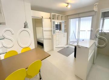 Apartamento · 57m² · 1 Quarto · 1 Vaga · Apartamento em Cidade Monções, São Paulo/SP de 57m² 1 quartos para locação R$ 7.000,00/mes