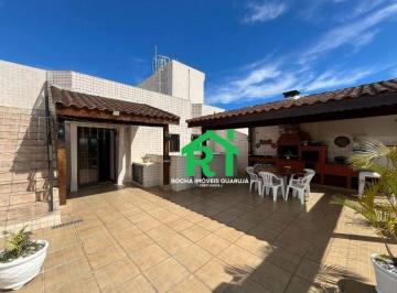 Terraço · Cobertura com 3 quartos (1 suíte), 1 vaga, lazer à venda em Jardim Astúrias, Guarujá
