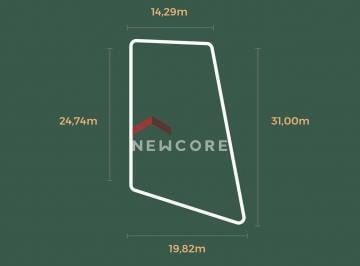 Terreno · 527m² · Lote em condomínio em  Avenida dos Ipês - Centro - Canela/RS