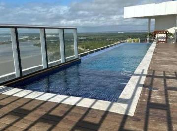 Apartamento de 1 quarto, Jaboatão dos Guararapes · Paiva Home Stay - Vista dos Sonhos, vista frente ao mar.