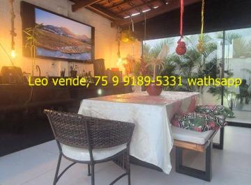 Casa de 3 quartos, Feira de Santana · Leo vende, linda casa no Sim, 3 suítes, área goumert. mobiliada