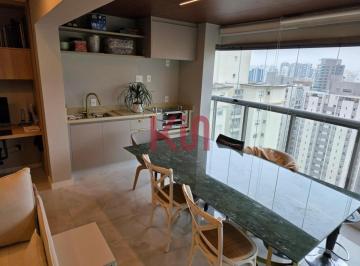 Foto 01 · Apartamento à venda no Brooklin Novo com 2 quartos, 1 suíte, 2 banheiros, 2 vagas e 82m² - São Paulo
