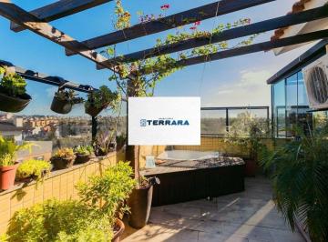 Apartamento · 187m² · 3 Quartos · 4 Vagas · Cobertura com 3 dormitórios, terraço e 4 vagas