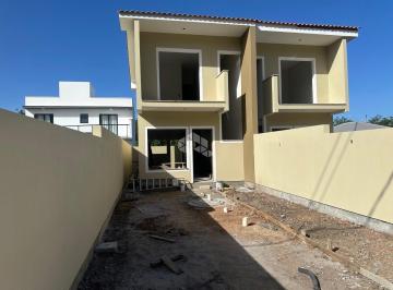Casa · 81m² · 2 Quartos · 1 Vaga · CASA SOBRADO COM 2 DORMITÓRIOS SENDO 2 SUÍTES EM FORQUILHAS, SÃO JOSÉ - SC À VENDA