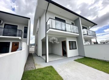 Casa · 120m² · 3 Quartos · 2 Vagas · CASA SOBRADO COM 2 DORMITÓRIOS SENDO 1 SUÍTE, EM FORQUILHAS - SC À VENDA