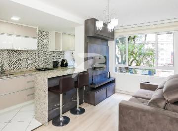 Sala · Apartamento 1 Quarto Portao 34m²