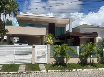 Casa · 242m² · 4 Quartos · 6 Vagas · Casa de Alto Padrão com 4 Suítes à Venda em Buraquinho, Lauro de Freitas/BA