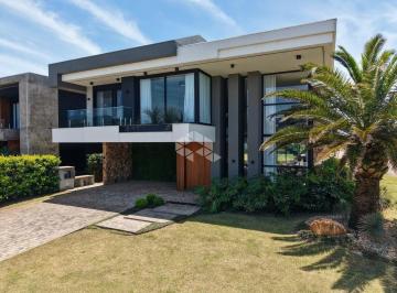 Casa · 495m² · 5 Quartos · 2 Vagas · Casa de esquina com 5 suítes no condomínio Sense - Xangri-lá