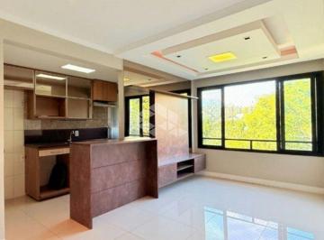 Apartamento · 56m² · 2 Quartos · 1 Vaga · Apartamento 02 dormitórios, suite, vaga coberta no bairro Tristeza