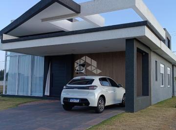 Casa · 188m² · 3 Quartos · 2 Vagas · Casa Térrea de Alto Padrão no Condomínio Terrasul - 3 Suítes, Piscina e Duas Frentes