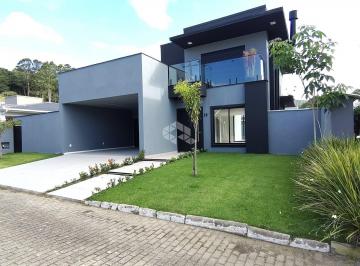 Casa · 298m² · 5 Quartos · 4 Vagas · Casa NOVA com 5 suítes sendo 3 delas no piso térreo, acessibilidade total e vista deslumbrante!
