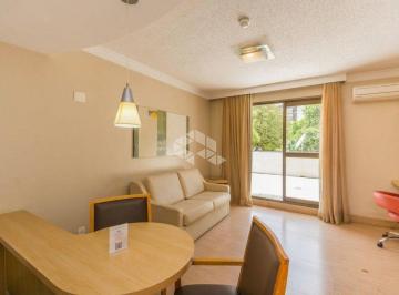 Apartamento · 140m² · 1 Quarto · 1 Vaga · Apartamento 1 Dormitório com Terraço no Manhattan Flat Service - Moinhos de Vento | Porto Alegre