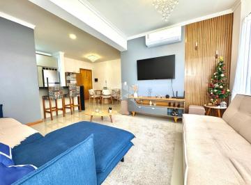 Apartamento · 91m² · 3 Quartos · 1 Vaga · Apartamento de 3 dormitórios (1 suíte), 91m² privativos e churrasqueira, mobiliado no bairro Navegan