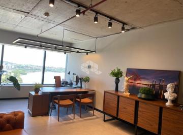 Comercial · 35m² · 1 Vaga · Sala comercial de frente para o Guaiba a venda no Condominio Pontal. Andar alto.