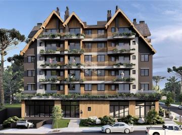 Apartamento · 53m² · 1 Quarto · 1 Vaga · Apartamento 1 quarto, 53,36m², 1 vaga, no Bairro Carniel, Gramado/RS