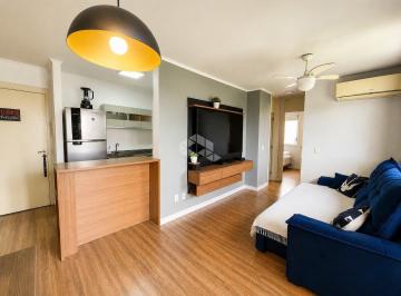 Apartamento · 53m² · 2 Quartos · 1 Vaga · Apartamento de 2 dormitórios e 1 vaga de garagem, no bairro Humaitá, em Porto Alegre.