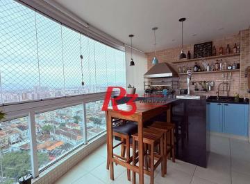 3f0332fd7a523667f677d60b18538a72f3f1c469 · Apartamento para alugar, 118 m² por R$ 10.500,00/mês - Boqueirão - Santos/SP