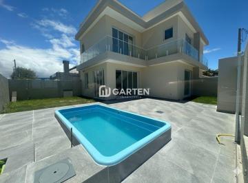 Casa · 131m² · 3 Quartos · 2 Vagas · Residencial Murano em Matinhos | Sobrado 3 Quartos com Piscina
