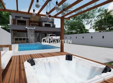 Casa · 228m² · 4 Quartos · 3 Vagas · Alto Luxo e Tecnologia no Balneário Praia Grande – Matinhos