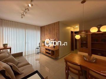 e95eab2d0c8d491c27182f4b4473341ffe077615 · Apartamento mobiliado com 3 dormitórios à venda, 78 m² por R$ 670.000 - Jardim Goiás - Goiânia/GO