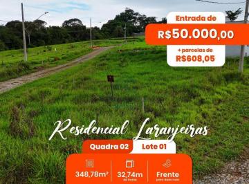 Terreno · 348m² · LOTE EXCELENTE COM CONDICAO ESPECIAL A VENDA NO RESIDENCIAL LARANJEIRAS