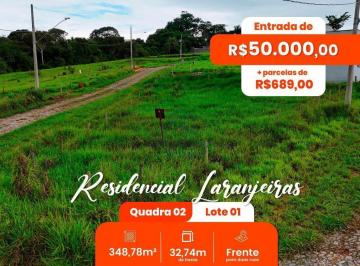 Terreno · 348m² · LOTE EXCELENTE COM CONDICAO ESPECIAL A VENDA NO RESIDENCIAL LARANJEIRAS
