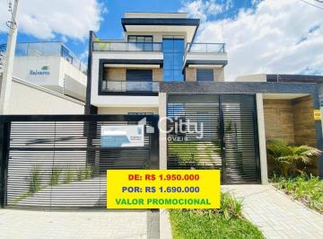 4115ac569a2f93e9511e1ed4467a271c15e28eea · Sobrado / Quadriplex com 4 quartos 3 Suítes à venda, 245 m² por R$ 1.690.000 - Hugo Lange - Curitiba