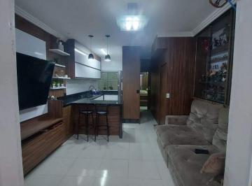 Casa · 114m² · 2 Quartos · 2 Vagas · Sobrado à venda por R$ 550.000,00 - Vila Humaitá - Santo André/SP