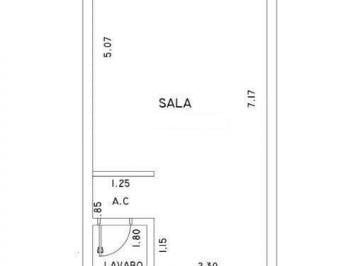 Comercial · 32m² · Sala para alugar, 32 m² por R$ 1.500/mês - Vila Curuçá - Santo André/SP