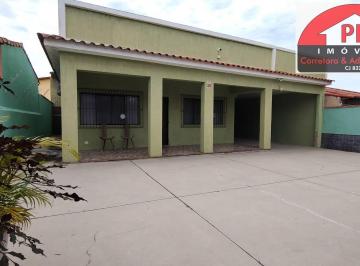 Casa · 671m² · 3 Quartos · 6 Vagas · Linda Casa Linear Lado Lagoa no Balneário São Pedro - Porteira Fechada