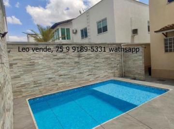 Casa de 4 quartos, Feira de Santana · Linda casa a venda, na Fraga Maia, 4|4 com 2 suítes, closet, piscina e goumert