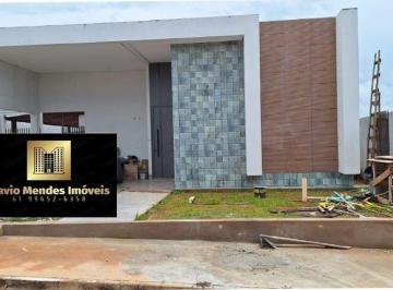 Casa de 3 quartos, Sobradinho · Casa Moderna Inacabada Térrea de 3 suítes no Condominio Alto da Boa vista