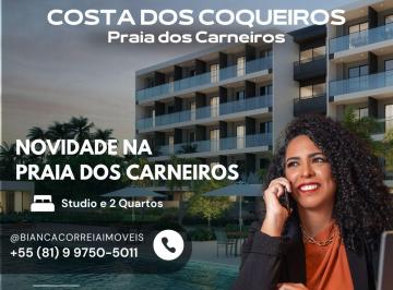 Apartamento de 1 quarto, Mata Meridional Pernambucana · Condomínio com flat em Carneiros | Unidades tipo Studio e 2 Quartos | Lazer completo