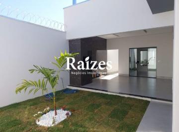 Casa · 147m² · 3 Quartos · 2 Vagas · Casa à Venda em Uberlândia – Bairro Laranjeiras, 3/4 sendo 1 suíte, 2 Vagas, Varanda Gourmet