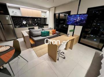 019bc835c33dac95941815e82e7a7c8e9ffa9b53 · Flat mobiliado com 1 dormitório à venda, 46 m² por R$ 570.000 - Setor Bueno - Goiânia/GO