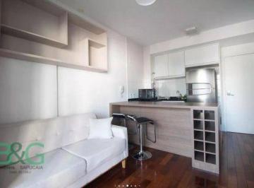 8d4a7e88f62415e26701ae65dffa94ec9b29d643 · Apartamento para alugar, 32 m² por R$ 5.125,00/mês - Santo Amaro - São Paulo/SP