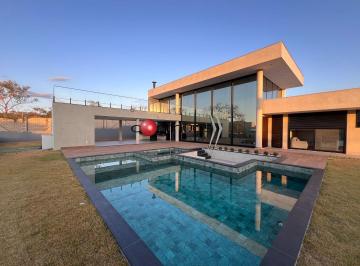 Foto 01 · Espetacular casa de luxo em condomínio fechado em Lagoa Santa-MG - 5 quartos, 5 suítes, 3 salas e ma