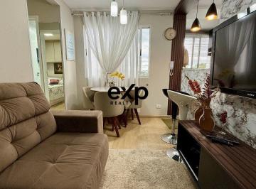 Apartamento · 42m² · 2 Quartos · 1 Vaga · Apartamento para Venda, condomínio clube, bairro Santo Antônio, São José dos Pinhais / PR.