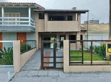 Casa · 183m² · 3 Quartos · 2 Vagas · Casa Sobrado com 3 dormitórios sendo 1 suíte mobiliada com garagem coberta na Zona Nova de Capão da