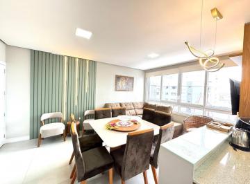 Apartamento · 92m² · 3 Quartos · 2 Vagas · Apartamento com 3 dormitórios/quartos sendo 1 suíte mobiliado com terraço e 2 vagas de garagem em Ca