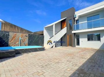 e2b4f8813286346404b12987752c398a55db0b96 · Casa com 3 dormitórios à venda, 67 m² por R$ 350.000,00 - Brejatuba - Guaratuba/PR
