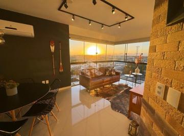 Apartamento · 75m² · 2 Quartos · 1 Vaga · Apartamento com 2 dormitórios/quartos sendo 1 suíte mobiliado com box/vaga de garagem em Capão da Ca