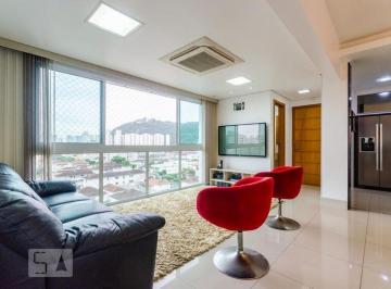 Apartamento · 98m² · 3 Quartos · 1 Vaga · Apartamento para Aluguel - Marapé, 3 Quartos,  98 m² - Santos