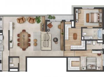 Apartamento de 2 quartos, São Paulo · Vogel Moema: Arquitetura disruptiva / conforto absoluto / Sofisticação e inovação